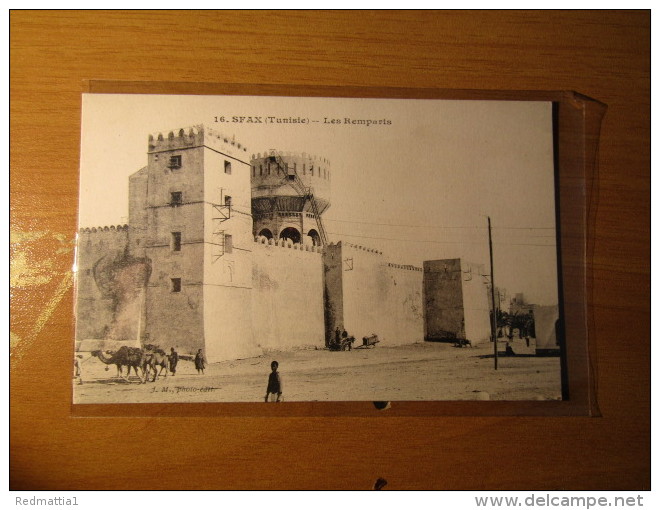 CARTOLINA TUNIS  1908 SFAX LES REMPARTS      - D 2868 - Tunisia