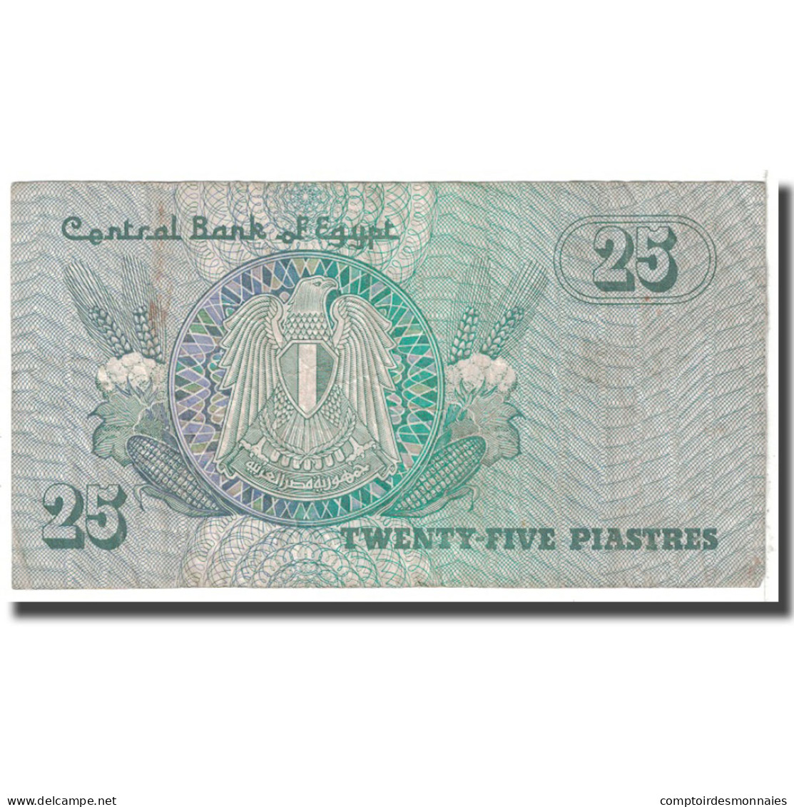 Billet, Égypte, 25 Piastres, KM:54, TB - Egypte