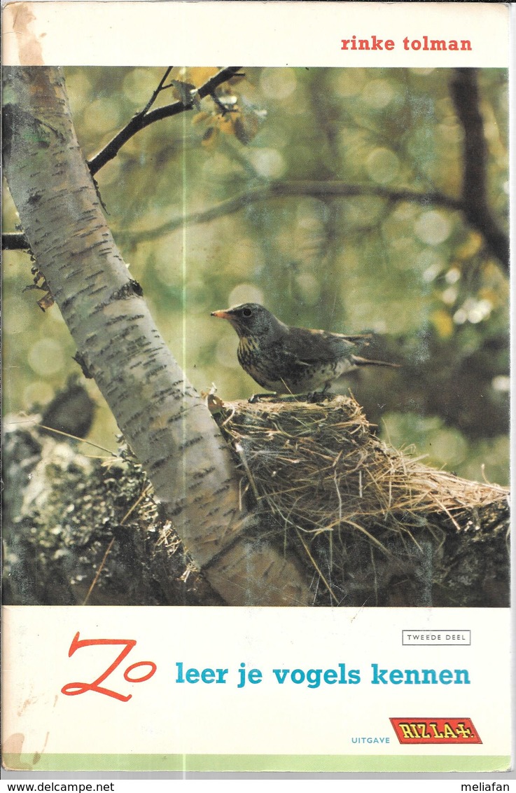 GF1145 - ALBUMS CHROMOS RIZ LA + - ZO LEER JE DE VOGELS KENNEN - Albums & Catalogues