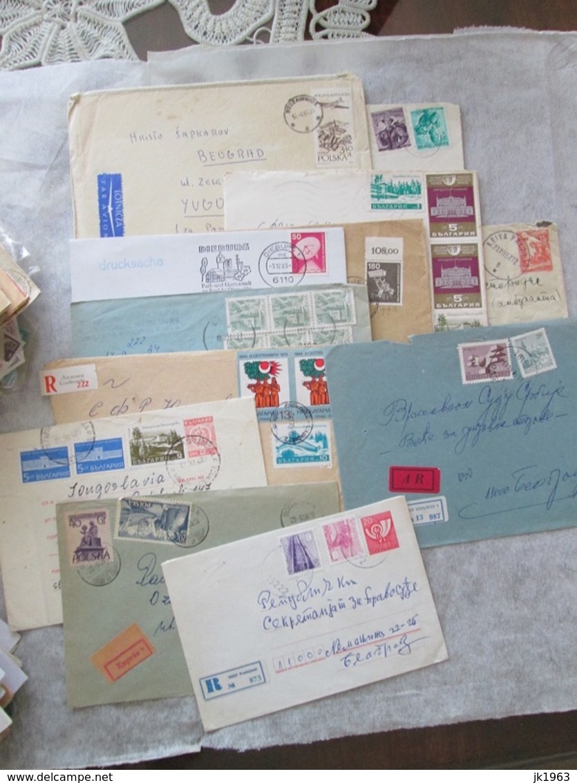 BIG LOT, 250+ COVERS, POSTCARDS AND OTHER; 3-3500+WORLDWIDE STAMPS, AND OTHER, SEE 57 PHOTOS