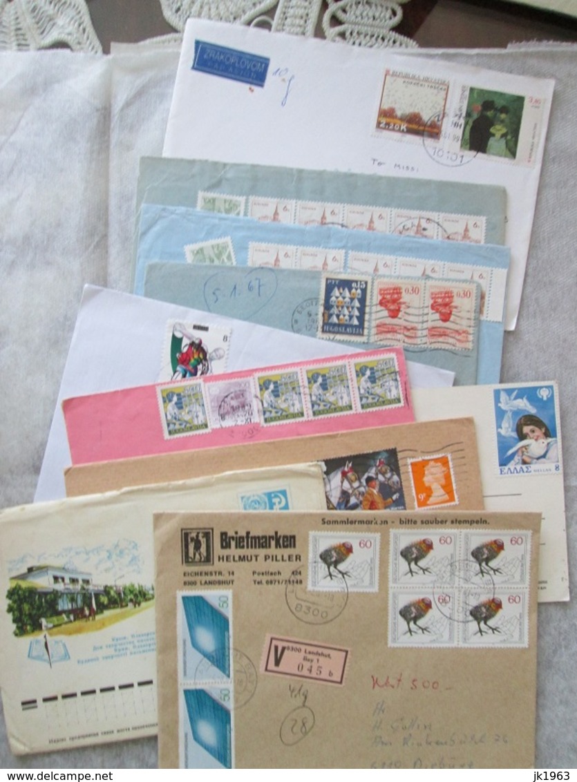 BIG LOT, 250+ COVERS, POSTCARDS AND OTHER; 3-3500+WORLDWIDE STAMPS, AND OTHER, SEE 57 PHOTOS