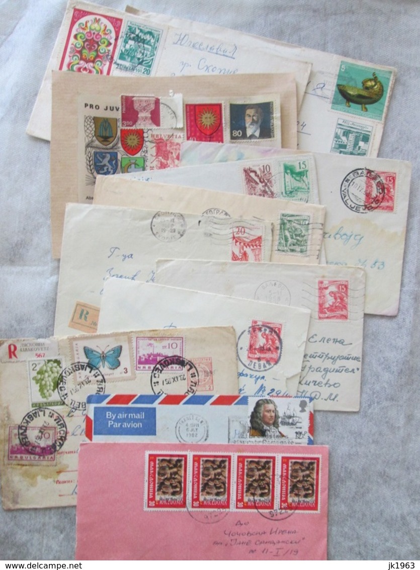 BIG LOT, 250+ COVERS, POSTCARDS AND OTHER; 3-3500+WORLDWIDE STAMPS, AND OTHER, SEE 57 PHOTOS