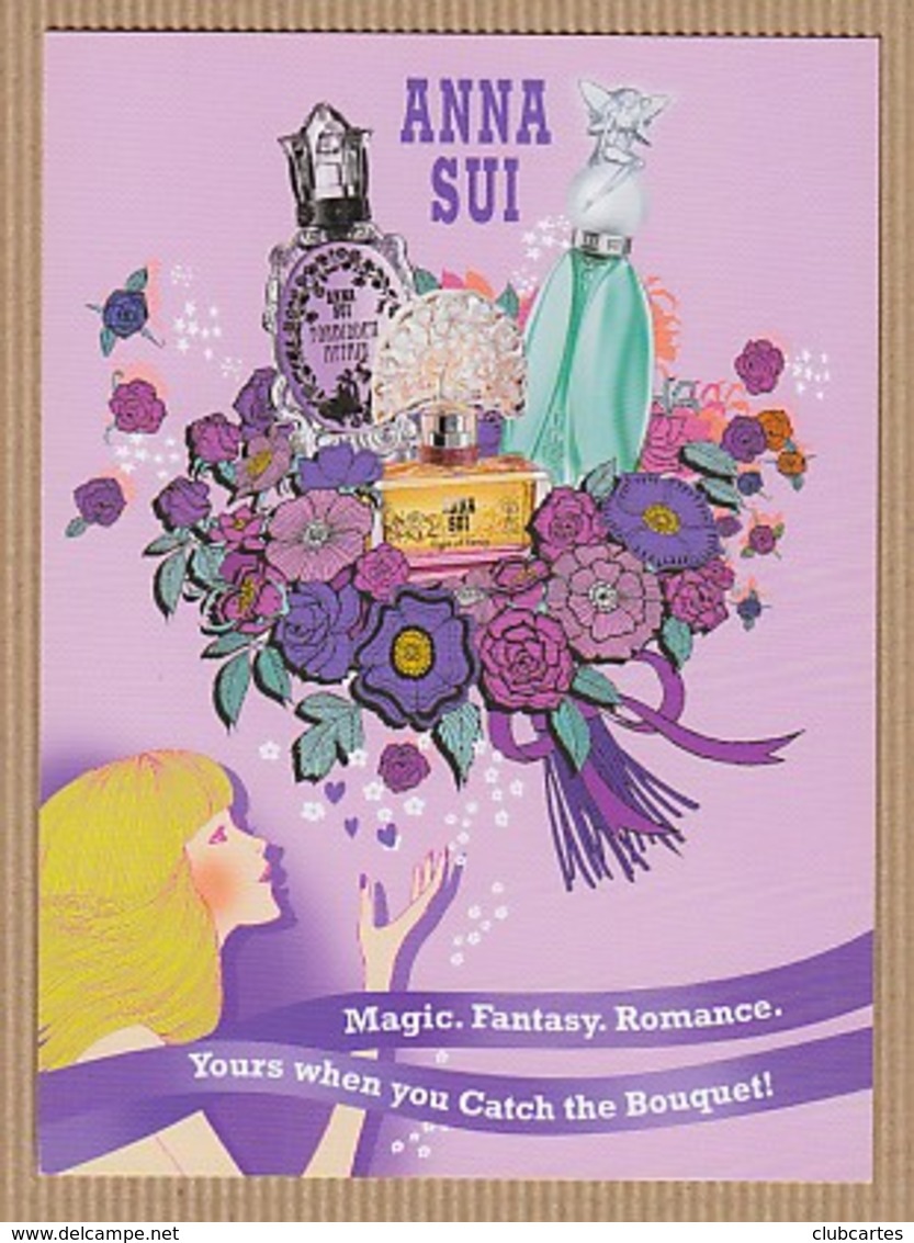 CC Carte ANNA SUI 'MAGIC FANTASY' Perfume Card KOREA - Modern (from 1961)