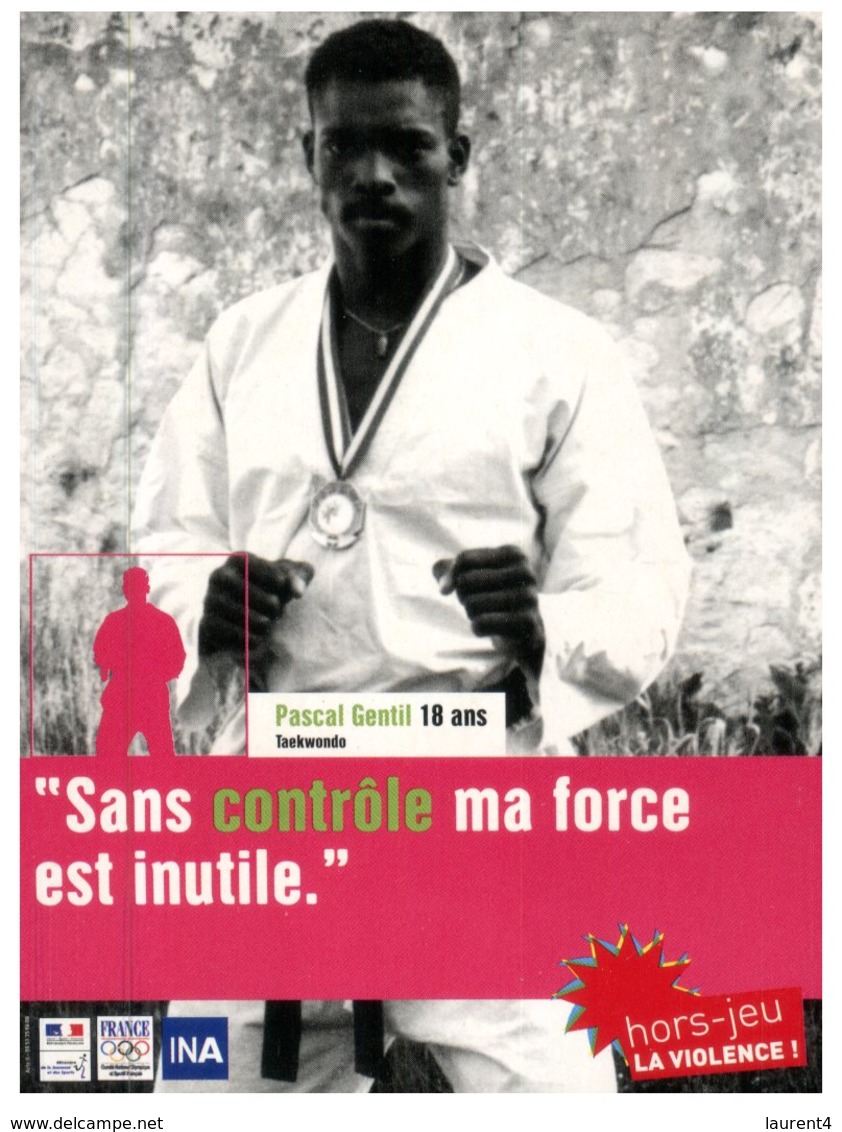 (ORL 745) France - Taekondo Champion Pascal Gentil - Martial