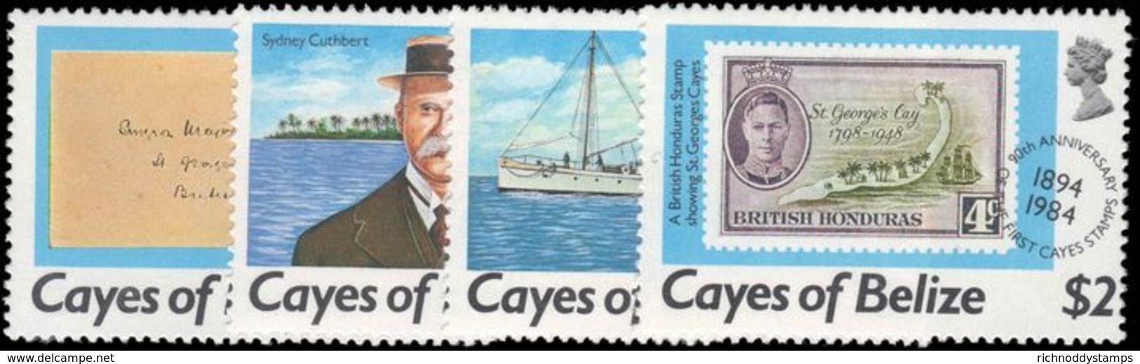 Cayes Of Belize 1984 Stamps From Cayes Of Belize Unmounted Mint. - Belize (1973-...)