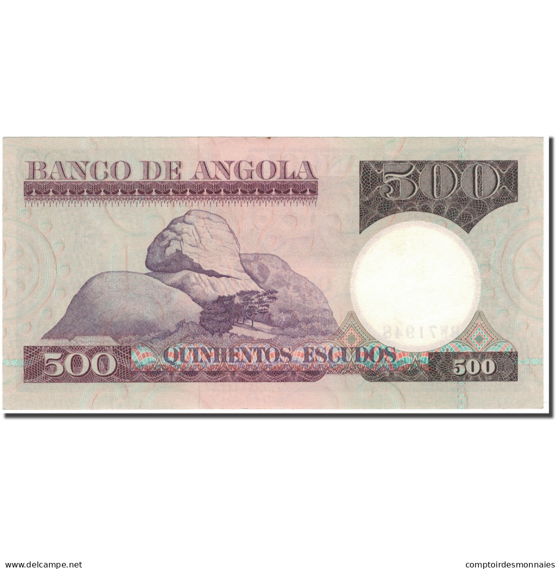 Billet, Angola, 500 Escudos, 1973-06-10, KM:107, NEUF - Angola