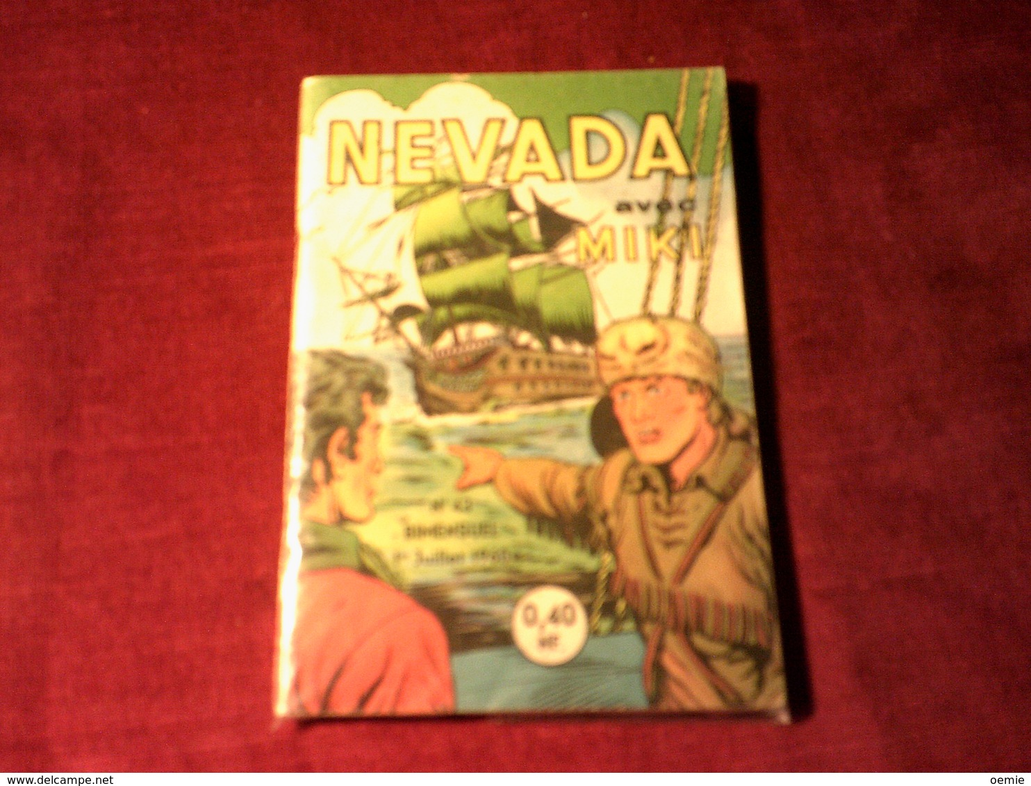 NEVADA  AVEC MIKI  No 43 1er Juillet 1960 - Nevada