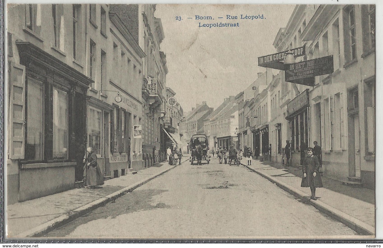 Boom - Rue Leopold - Leopoldstraat 1911 - Boom