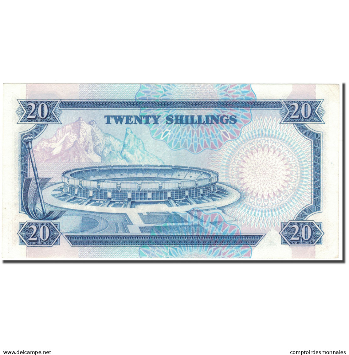 Billet, Kenya, 20 Shillings, 1992-01-02, KM:25e, NEUF - Kenya