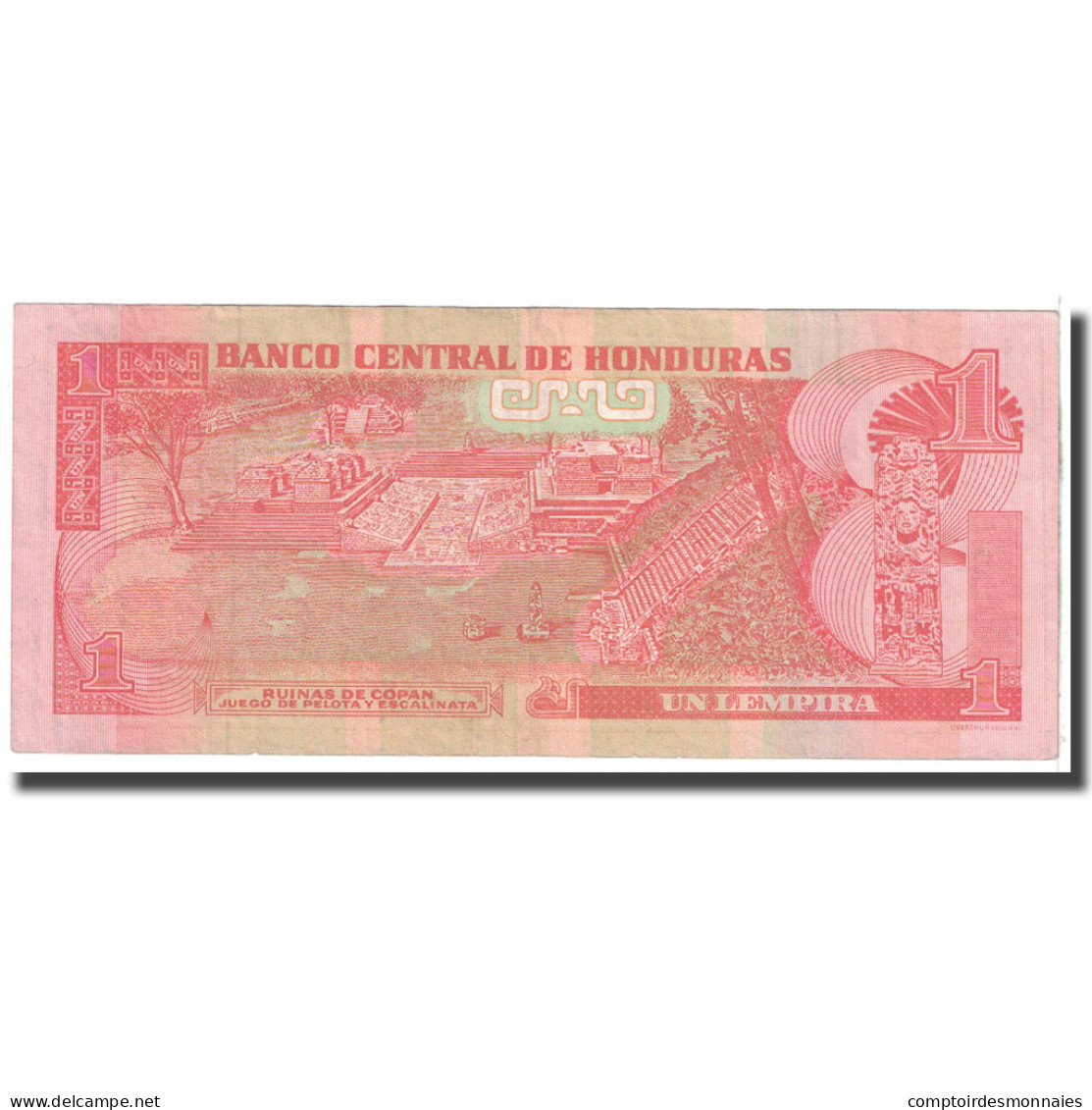 Billet, Honduras, 1 Lempira, 2012, 2012-03-01, KM:89b, TB - Honduras