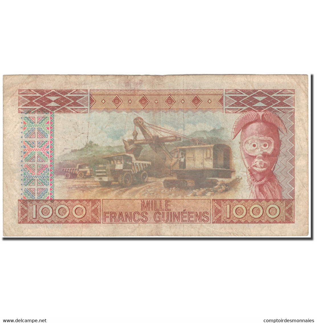 Billet, Guinea, 1000 Francs, 1960-03-01, KM:32a, TB - Guinea