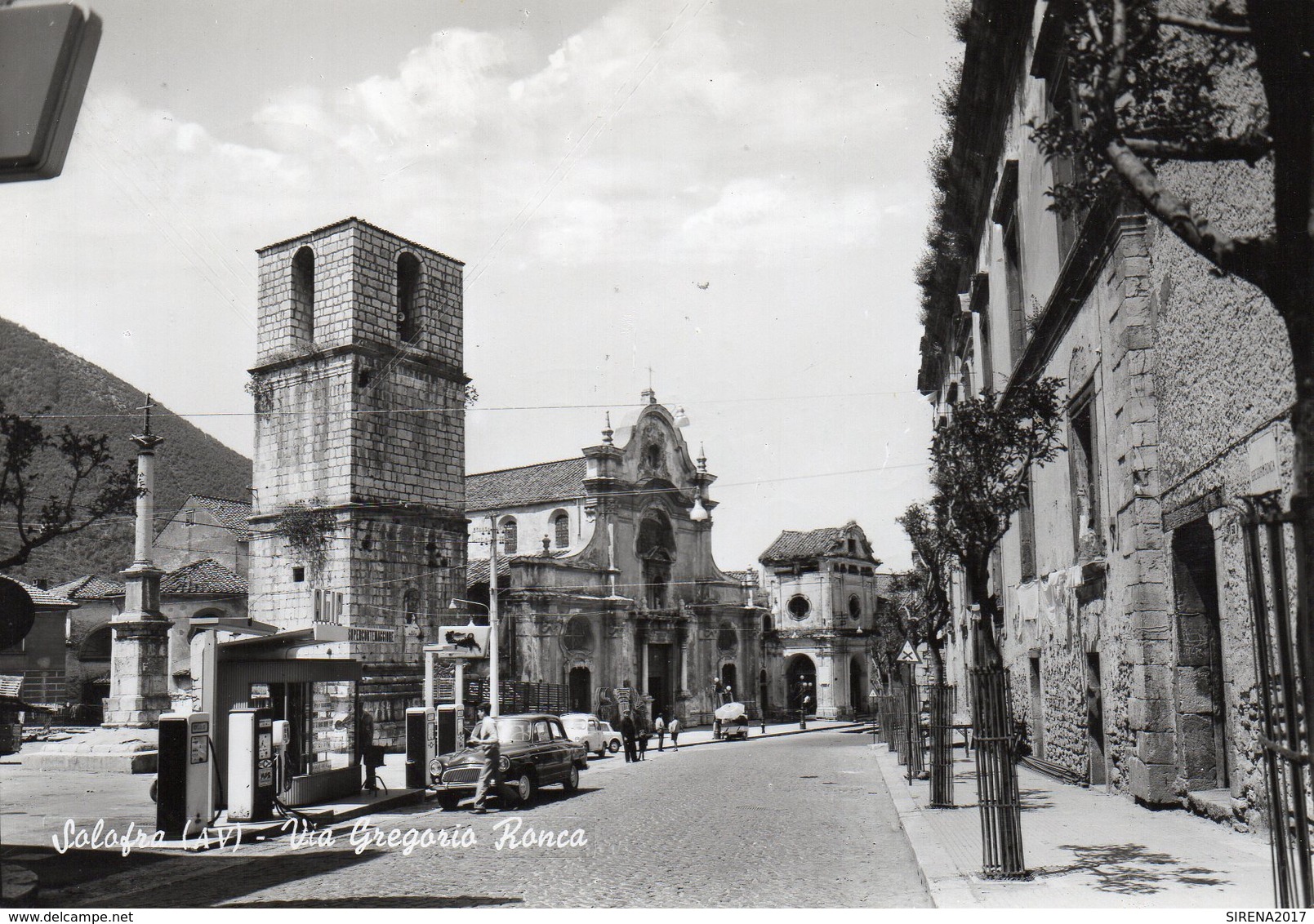 SOLOFRA - VIA GREGORIO RONCA - AVELLINO - VIAGGIATA - Avellino