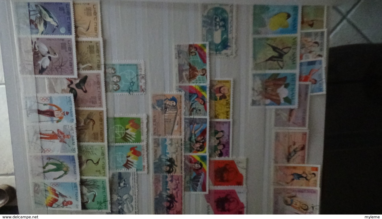 Collection timbres et blocs oblitérés et ** du Viet Nam. Pas commun !!!