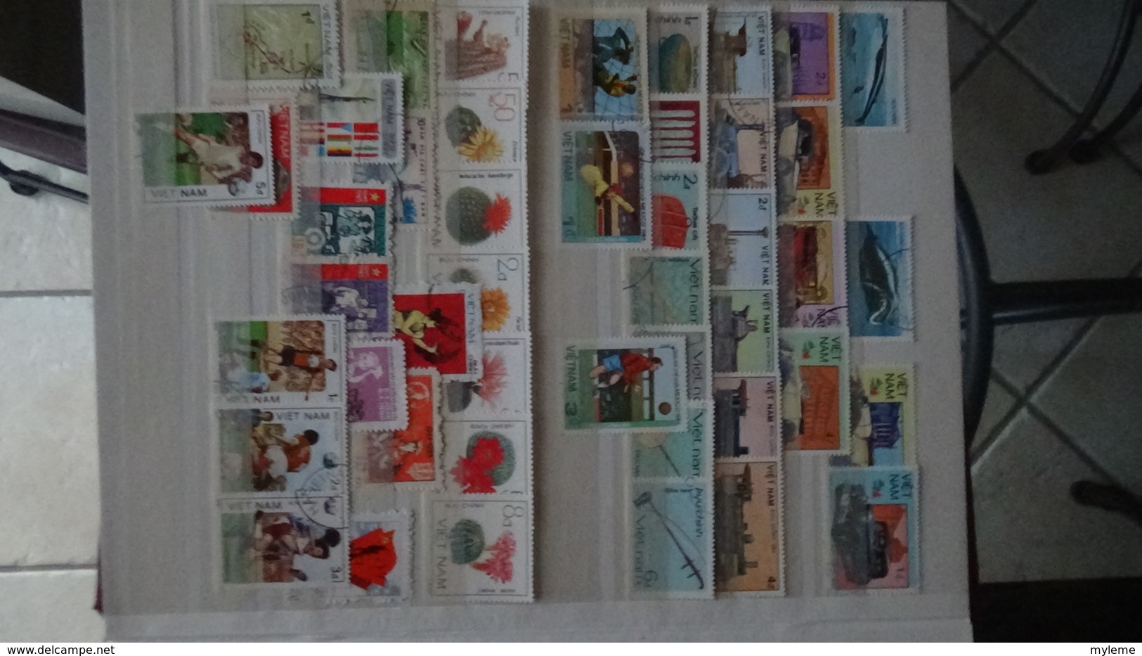 Collection timbres et blocs oblitérés et ** du Viet Nam. Pas commun !!!