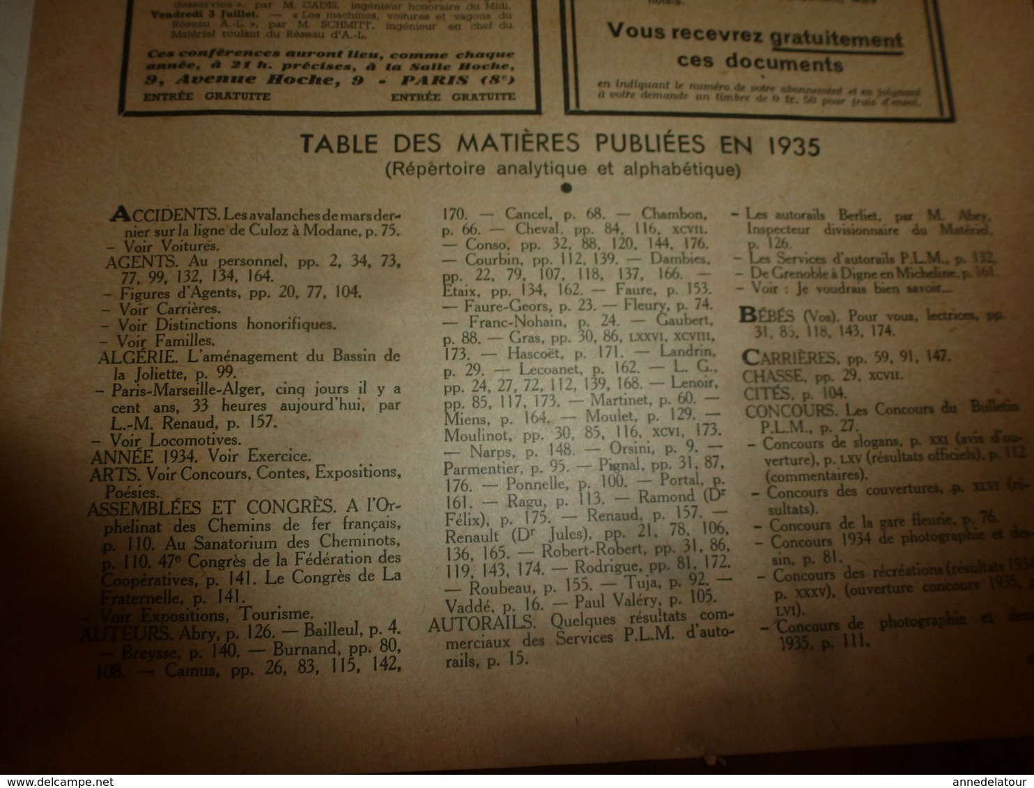 1945 Bulletin PLM : Monaco Et Son Armée; Sur La Route Ferrée Des Alpes; Arles; Toulon; Etc - Chemin De Fer