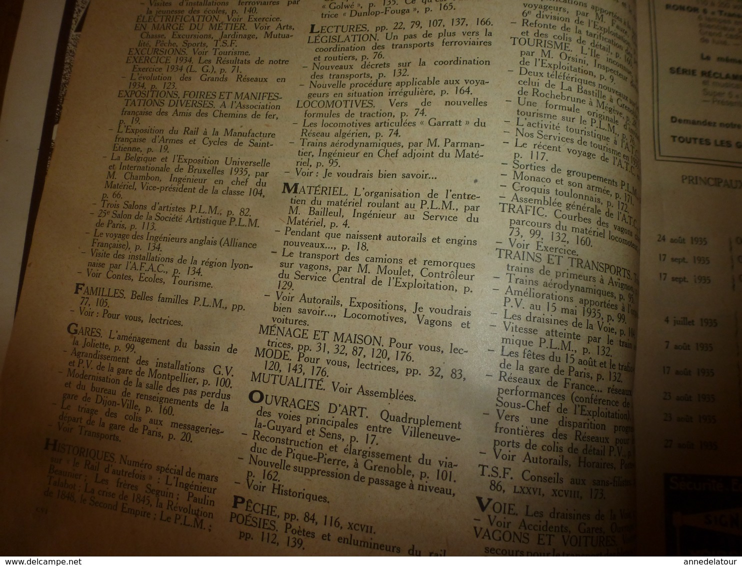 1945 Bulletin PLM : Monaco et son armée; Sur la route ferrée des Alpes; Arles; Toulon; etc