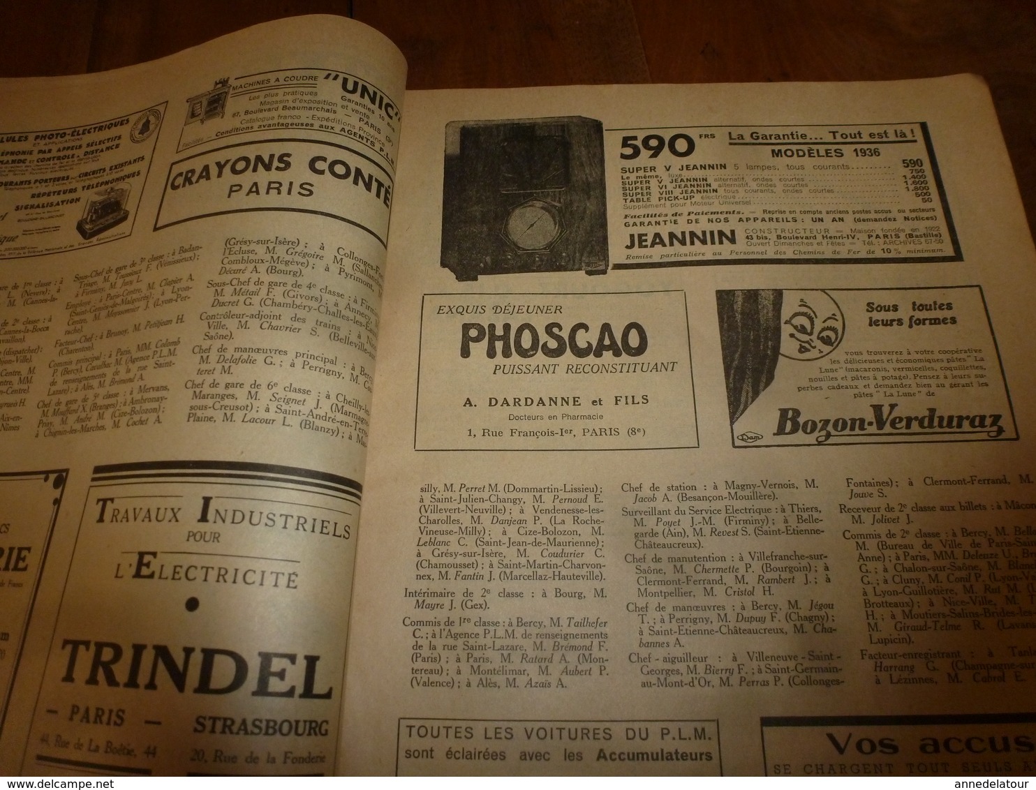 1945 Bulletin PLM : Monaco et son armée; Sur la route ferrée des Alpes; Arles; Toulon; etc