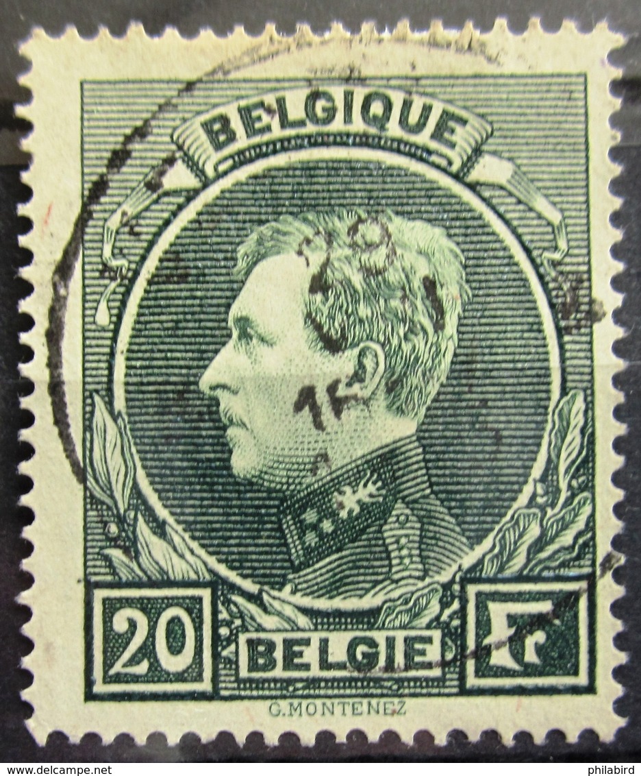 BELGIQUE              N° 290                  OBLITERE - Oblitérés