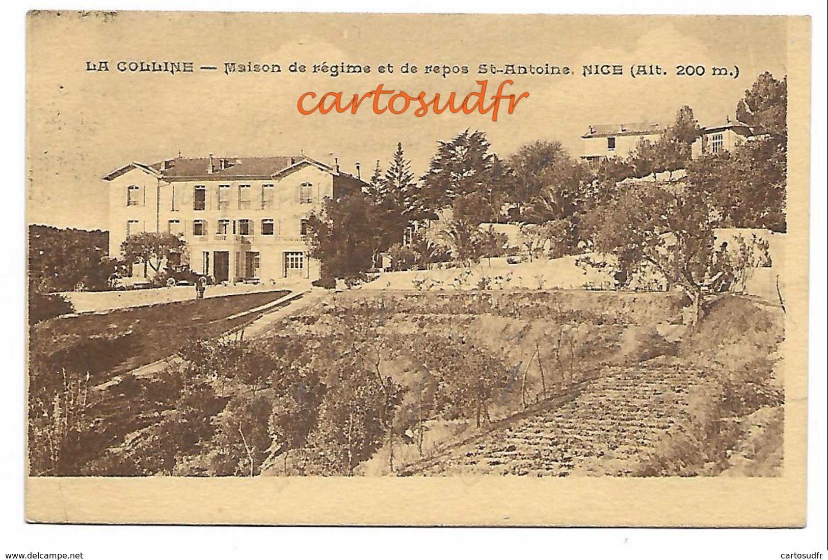 06 NICE SAINT ANTOINE LA COLLINE MAISON DE REGIME ET REPOS - Health, Hospitals