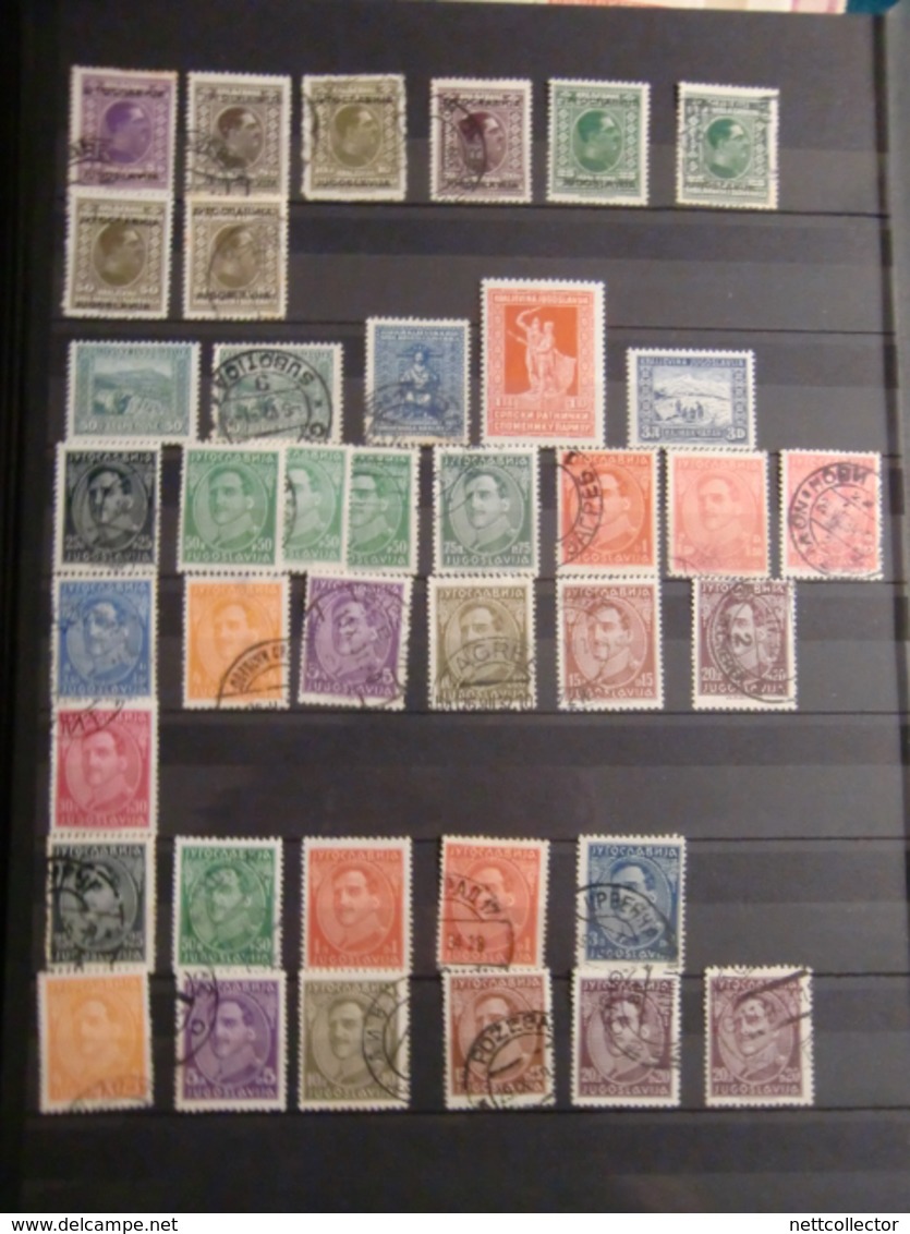 RARE COLLECTION CROATIE / YOUGOSLAVIE / SLOVENIE / BOSNIE+ DE 1700 TIMBRES dans UN GROS ALBUM