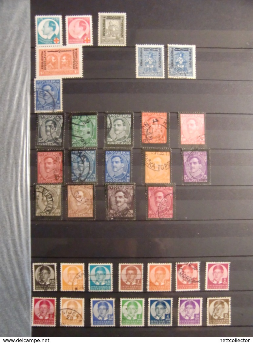 RARE COLLECTION CROATIE / YOUGOSLAVIE / SLOVENIE / BOSNIE+ DE 1700 TIMBRES dans UN GROS ALBUM