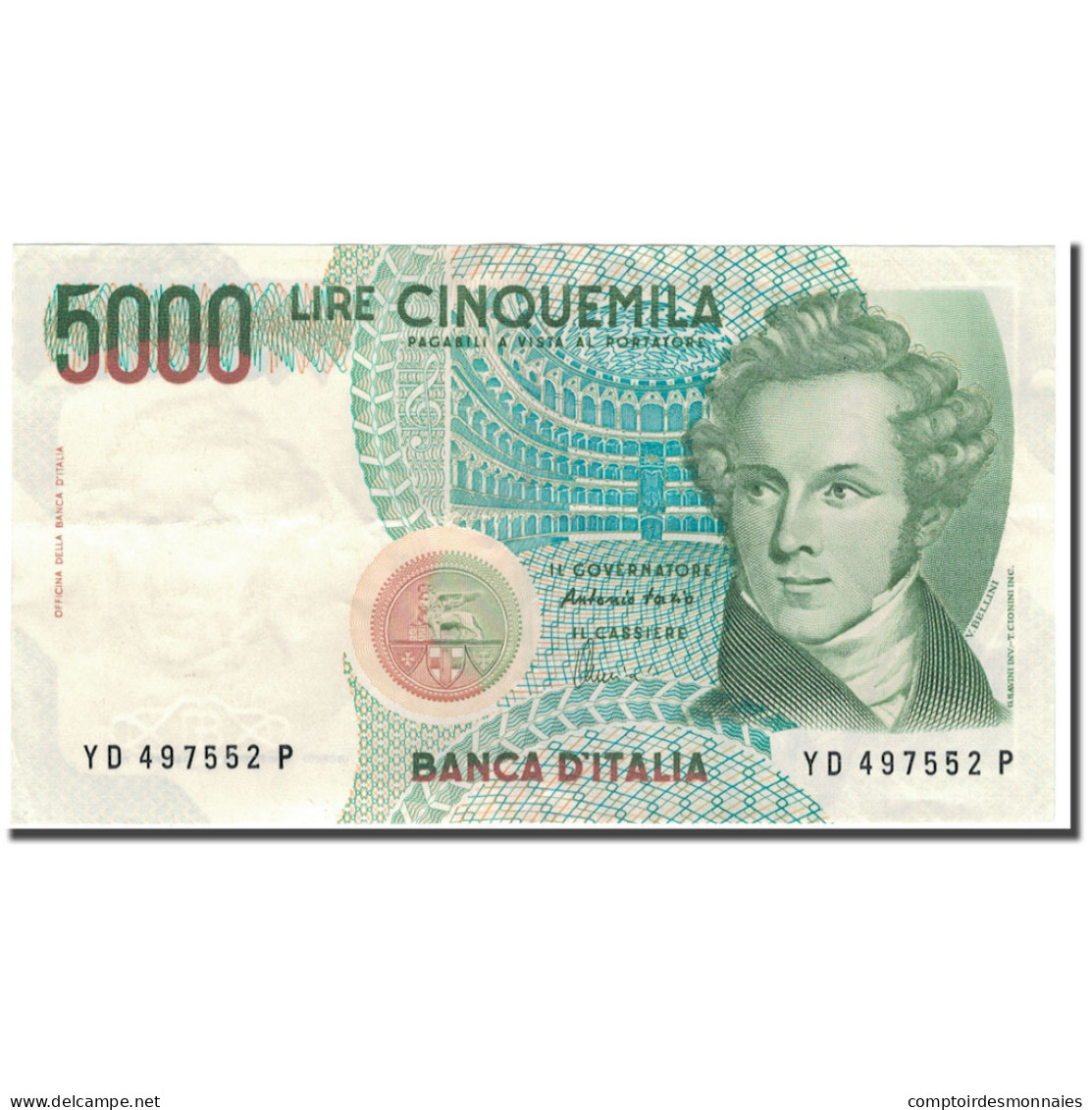 Billet, Italie, 5000 Lire, 1985-01-04, KM:111c, SUP - 5.000 Lire