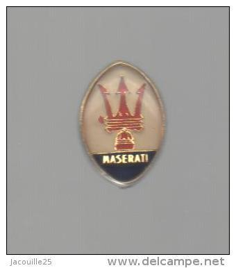 PINS PIN'S AUTO AUTOMOBILE MASERATI 16 MMS LOGO BLASON - Autres & Non Classés