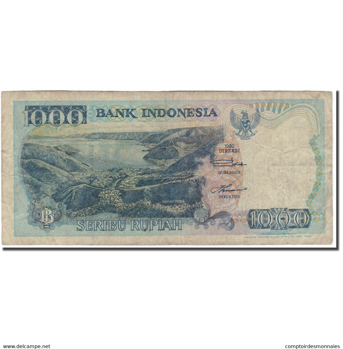 Billet, Indonésie, 1000 Rupiah, 1998, KM:129g, B+ - Indonésie