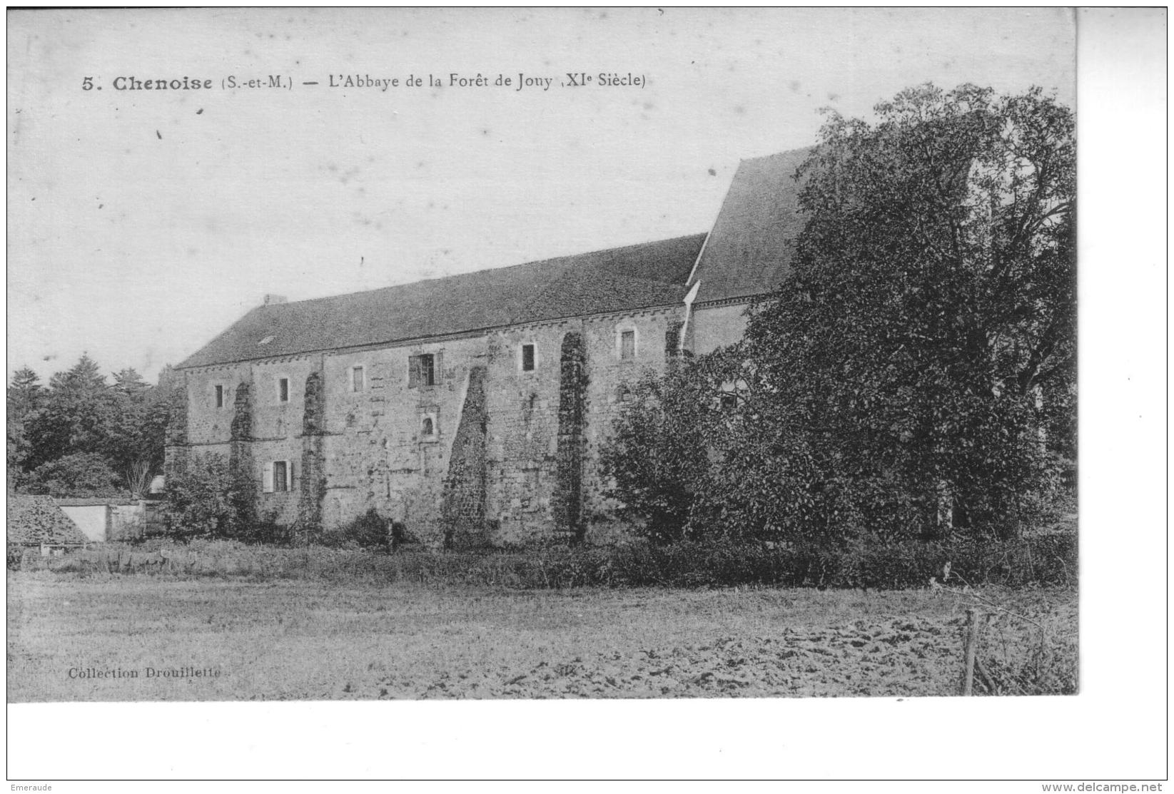 CHENOISEL'Abbaye De La Forêr De Jouy - Other & Unclassified