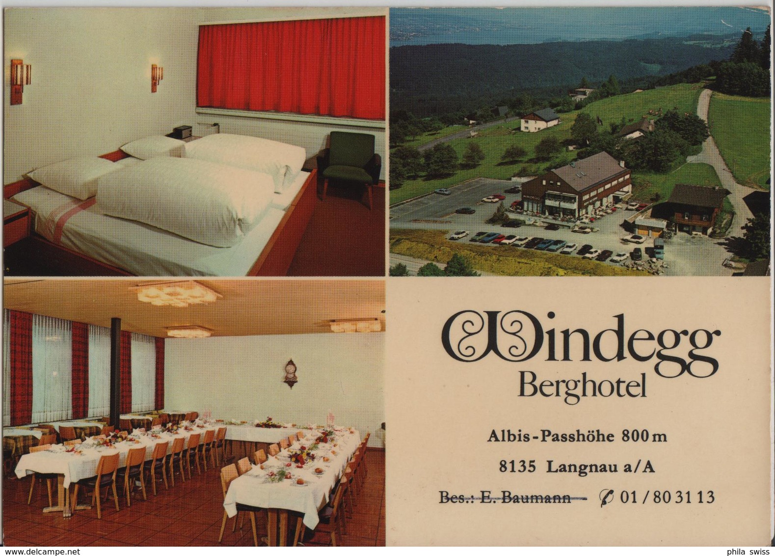 Berghotel Windegg - Albis-Passhöhe - Langnau - Langnau Am Albis 