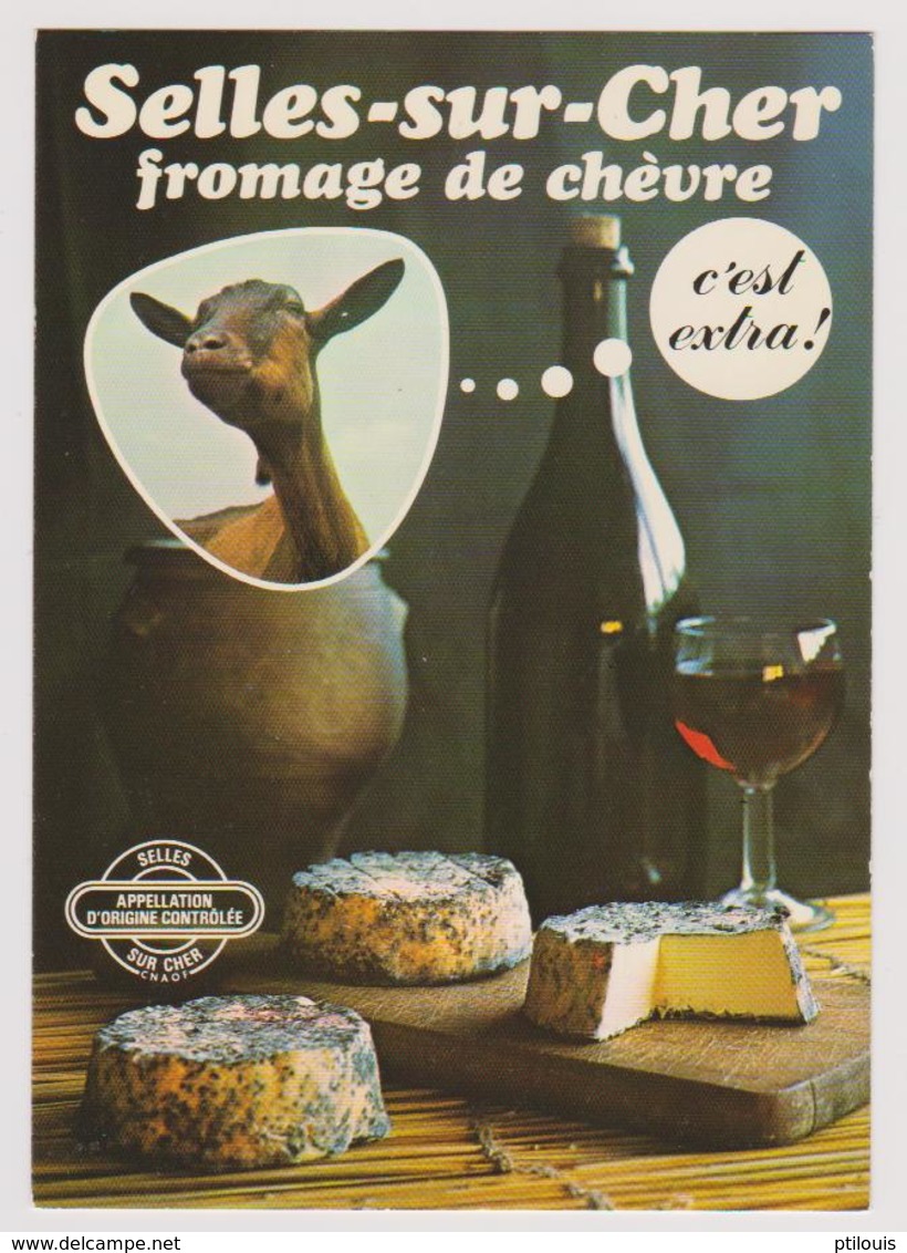 SELLES-SUR-CHER - Fromage De Chèvre (Syndicat De Défense De L'appellation D'origine...) - Selles Sur Cher