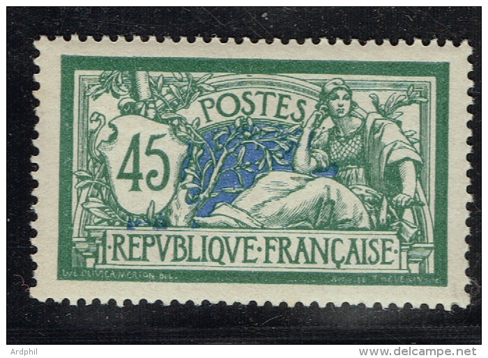 A4-N°143  ** Vert Et Bleu Trés Foncé Variété - Unused Stamps