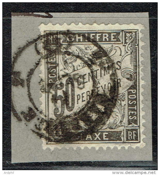 A4-taxe N°20 Cote 215 Euros - 1859-1959 Gebraucht