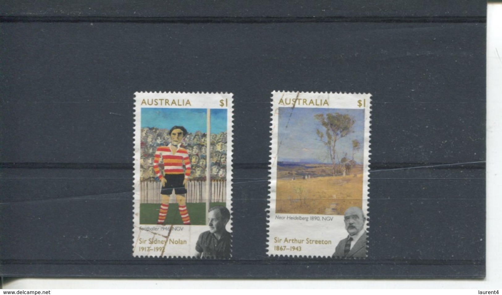 (999 Stamps - 21-10-2018) Use Set Of Australian Stamps (2 Stamps) - Art - Used Stamps