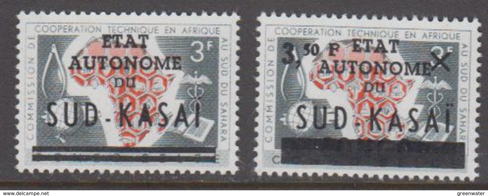 Zuid-Kasaï 1961 2w  ** Mnh (40995F) - Süd-Kasai