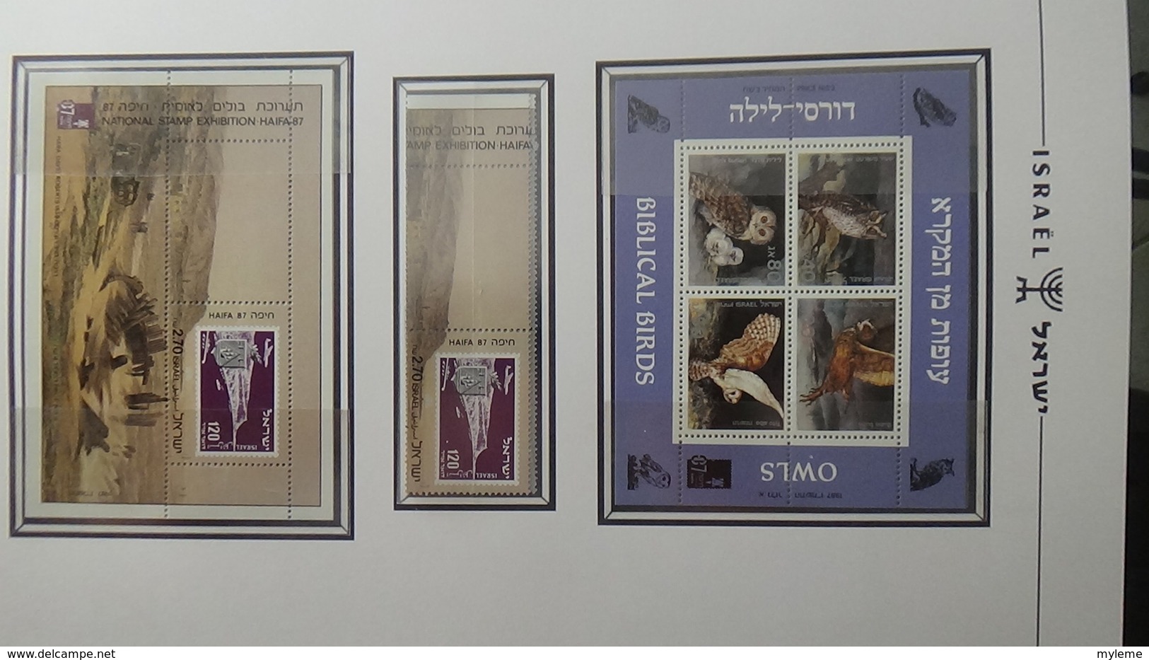 Grosse Collection Israël ** + Enveloppes Noël En Classeur SCHEPS Vol 2 De 1987 à 1993. Belle Qualité !!! - Collections (en Albums)