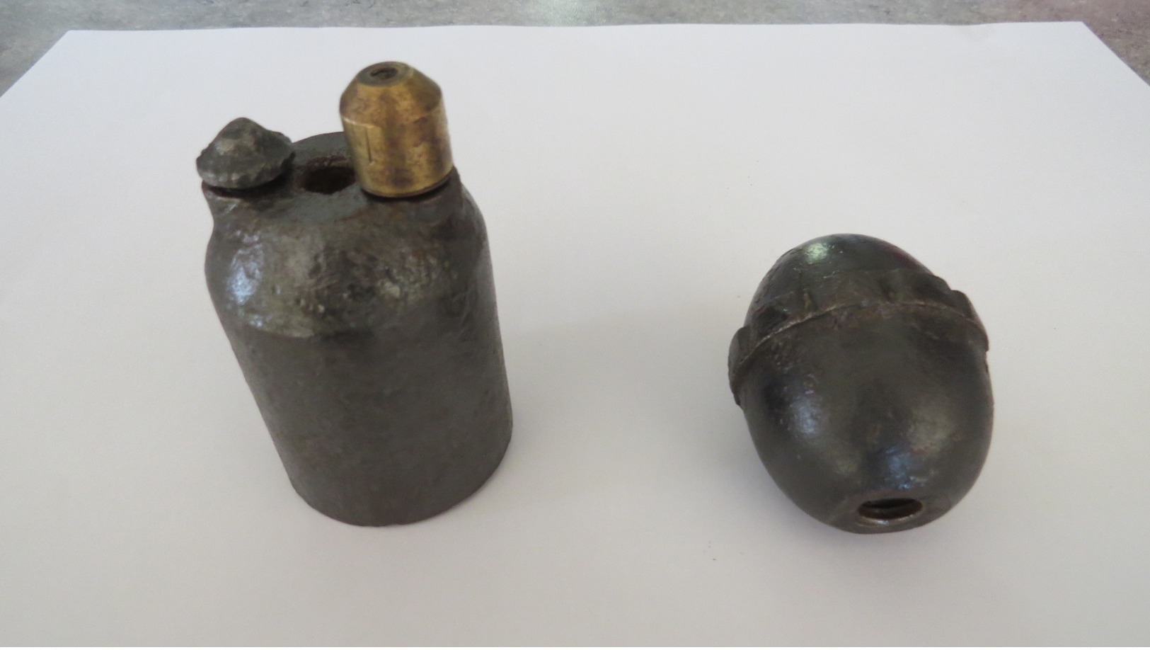 LOT GRENADE  Ww1 (inerte) - Armes Neutralisées