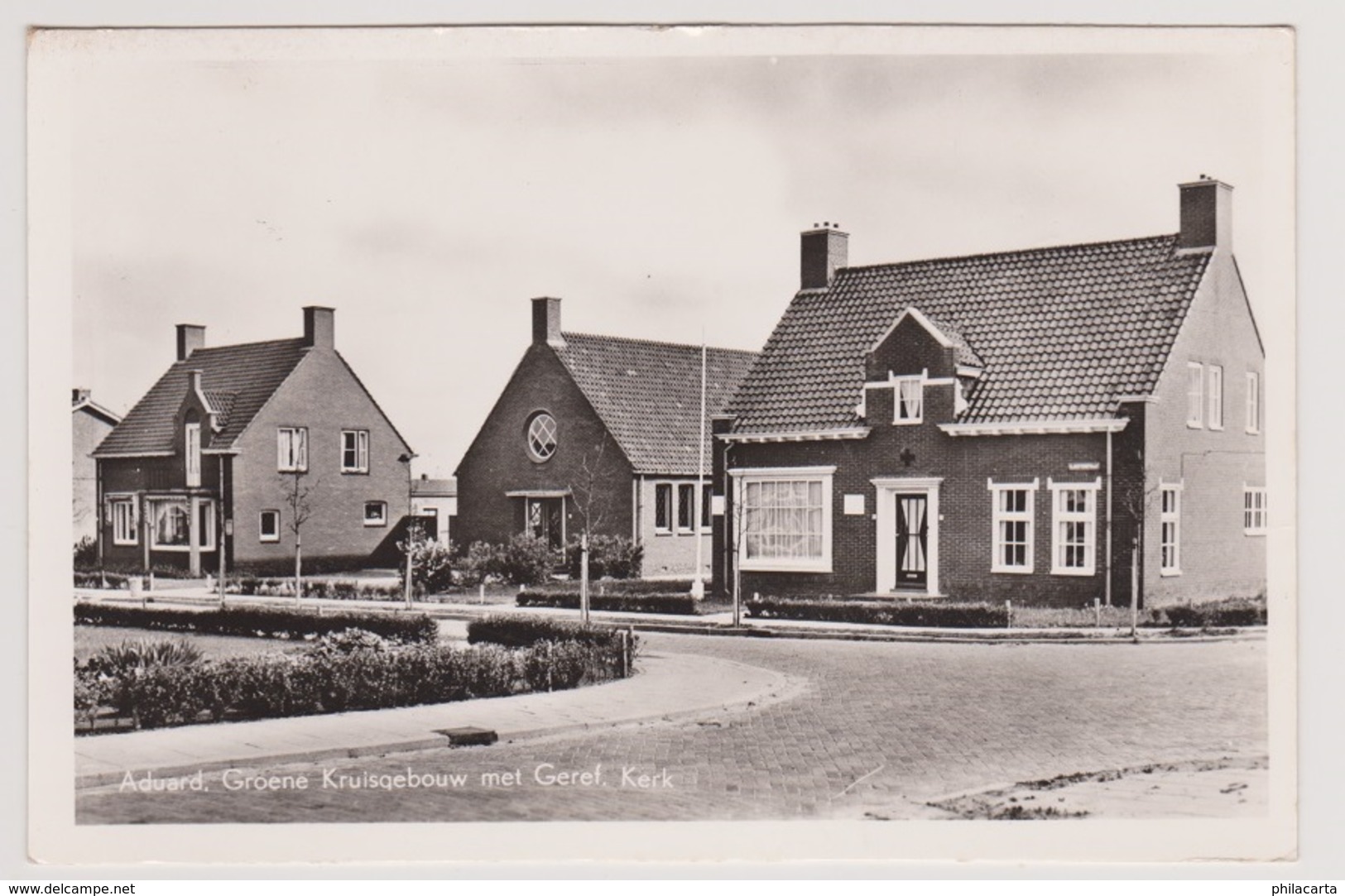 Aduard - Groene Kruisgebouw Met Geref. Kerk - Andere & Zonder Classificatie