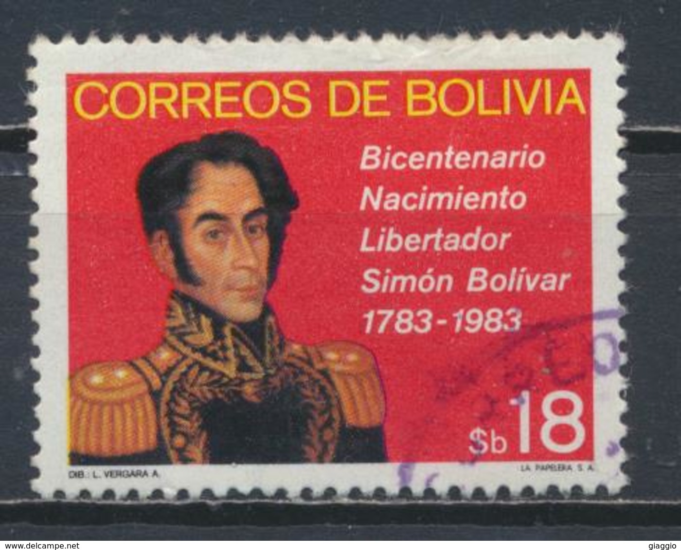 °°° BOLIVIA - Y&T N°620 - 1982 °°° - Bolivia