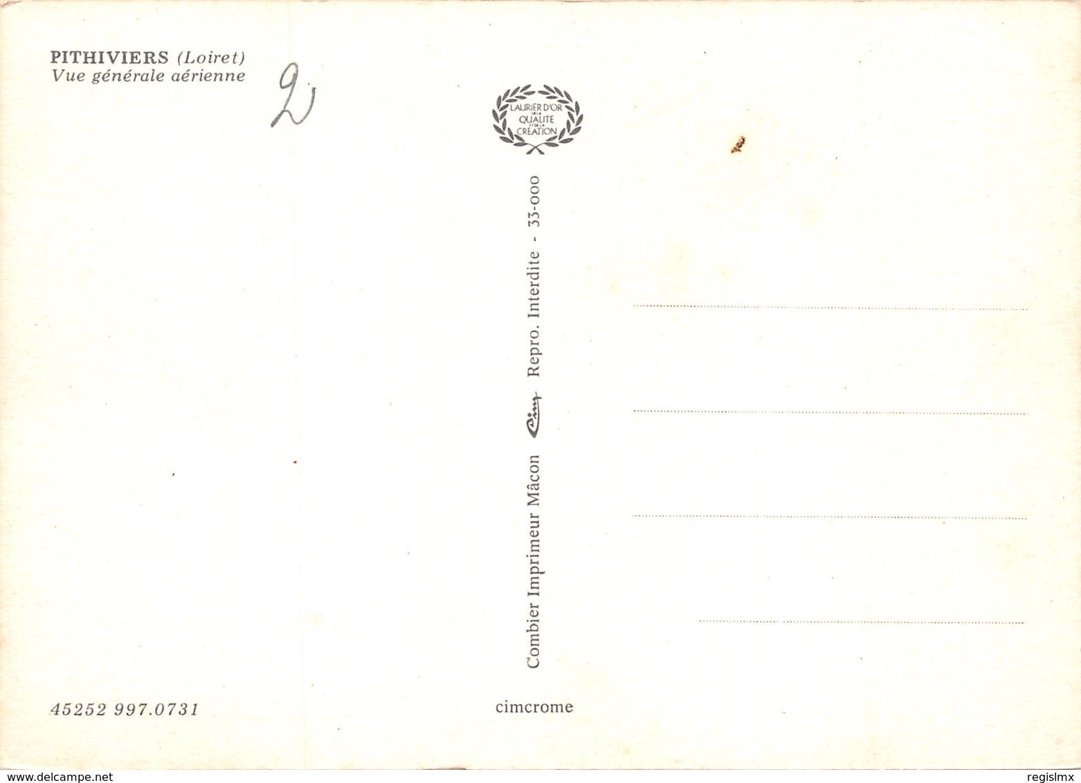 45-PITHIVIERS-N°344-A/0291 - Other & Unclassified