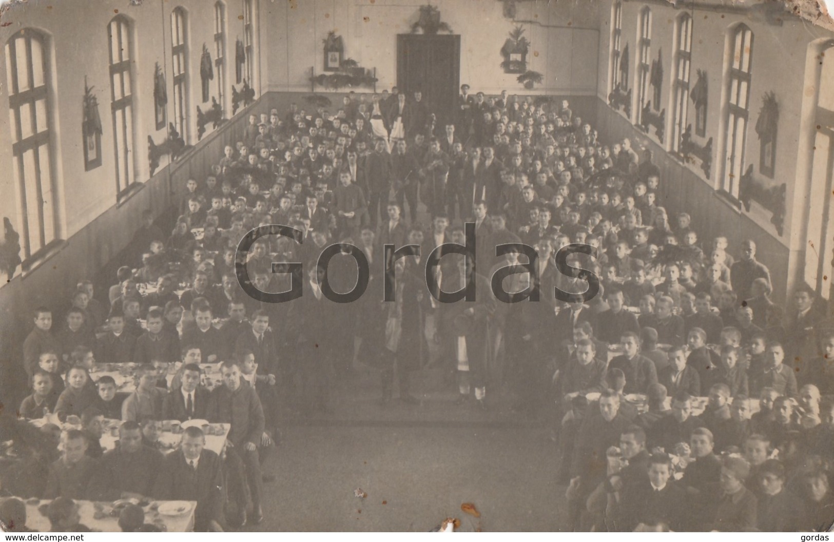 Moldova - Bessarabia - Chisinau - 1924 - Sala De Mese A Scolii - Moldova