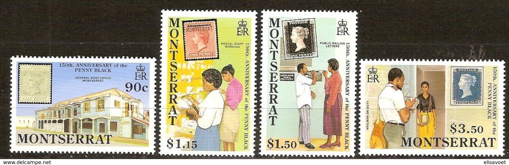 Montserrat 1990 Yvertn° 735-738 *** MNH Cote 10 Euro - Montserrat