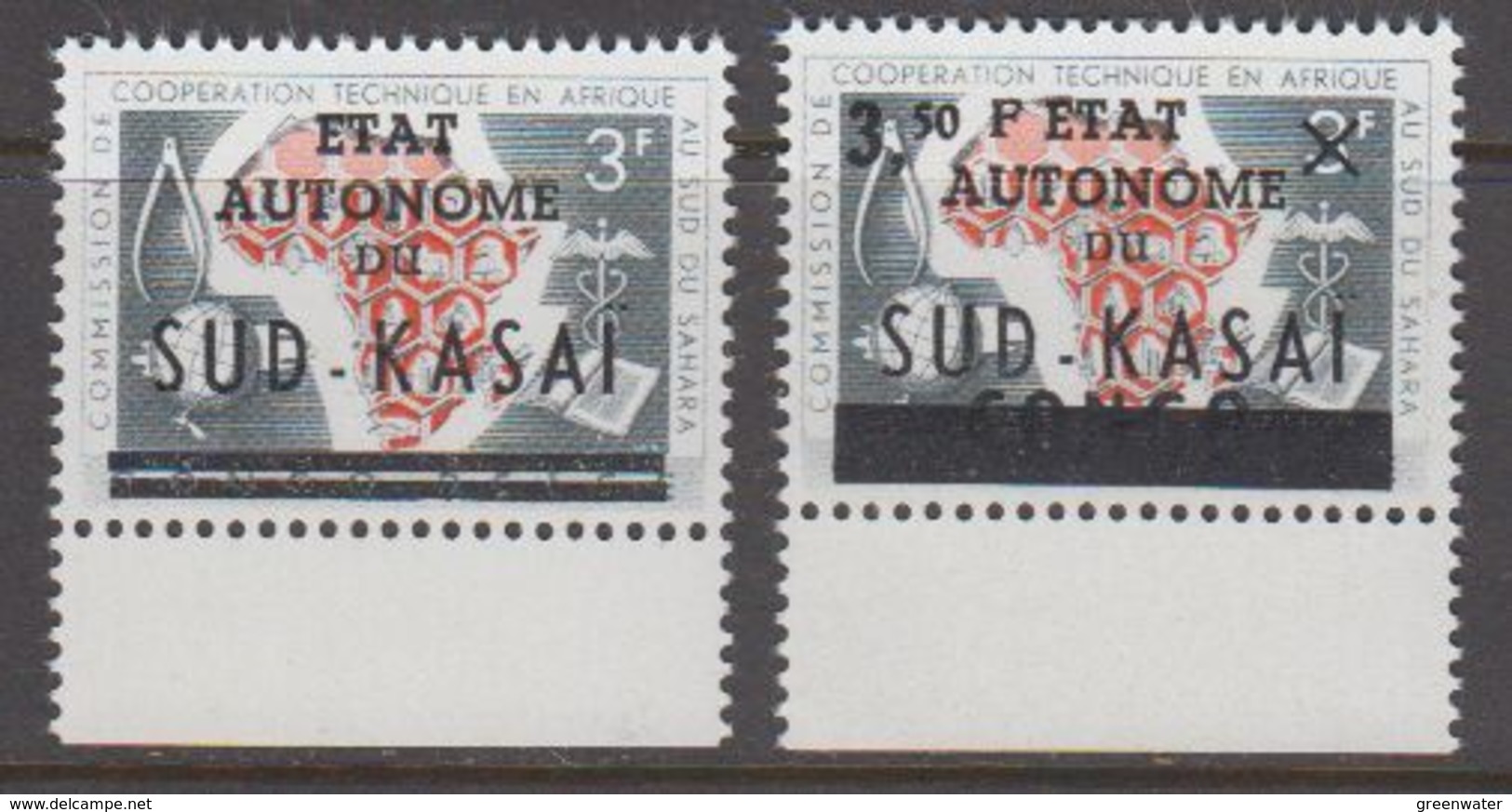 Zuid-Kasaï 1961 2w  ** Mnh (40997K) - Zuid-Kasaï