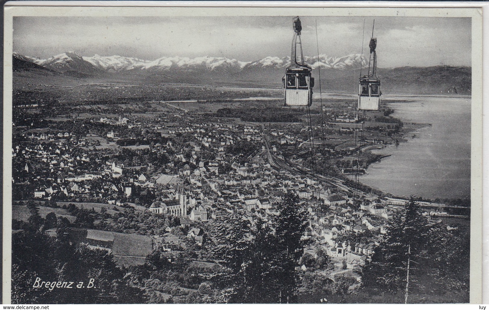 BREGENZ Am Bodensee Panorama   1930er - Bregenz