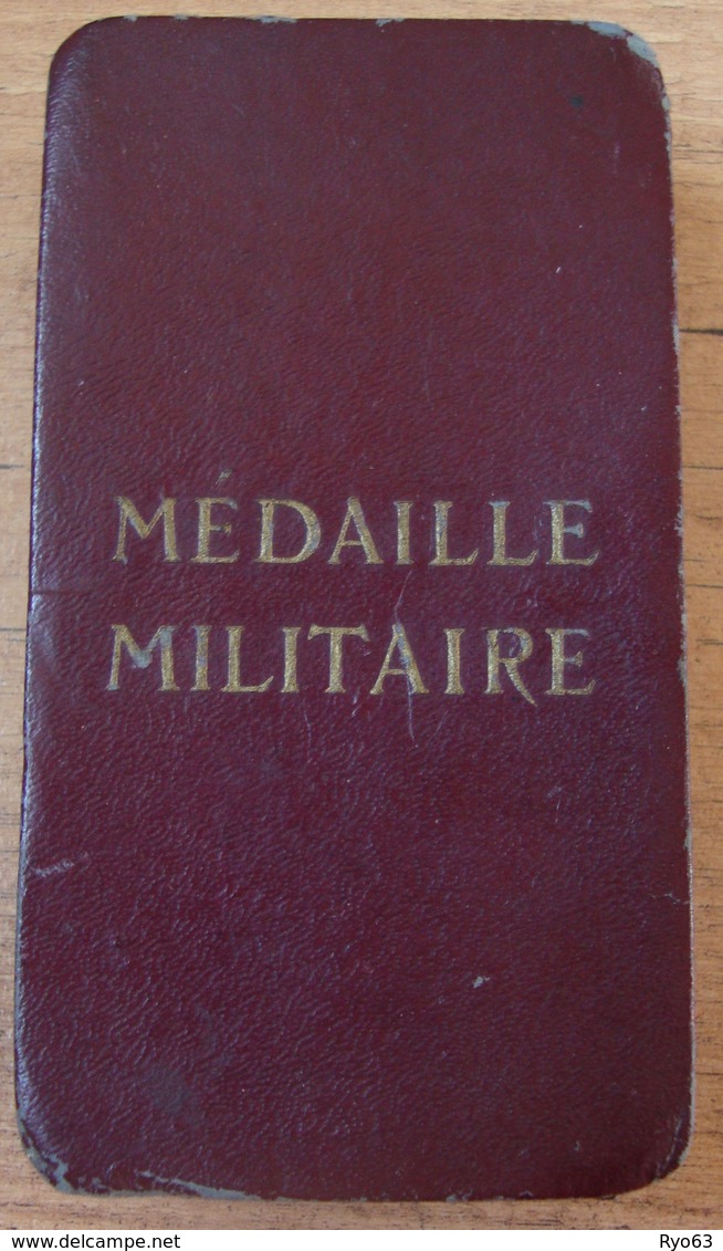 Médaille Valeur Et Discipline 1870 Dans Sa Boite - Before 1871