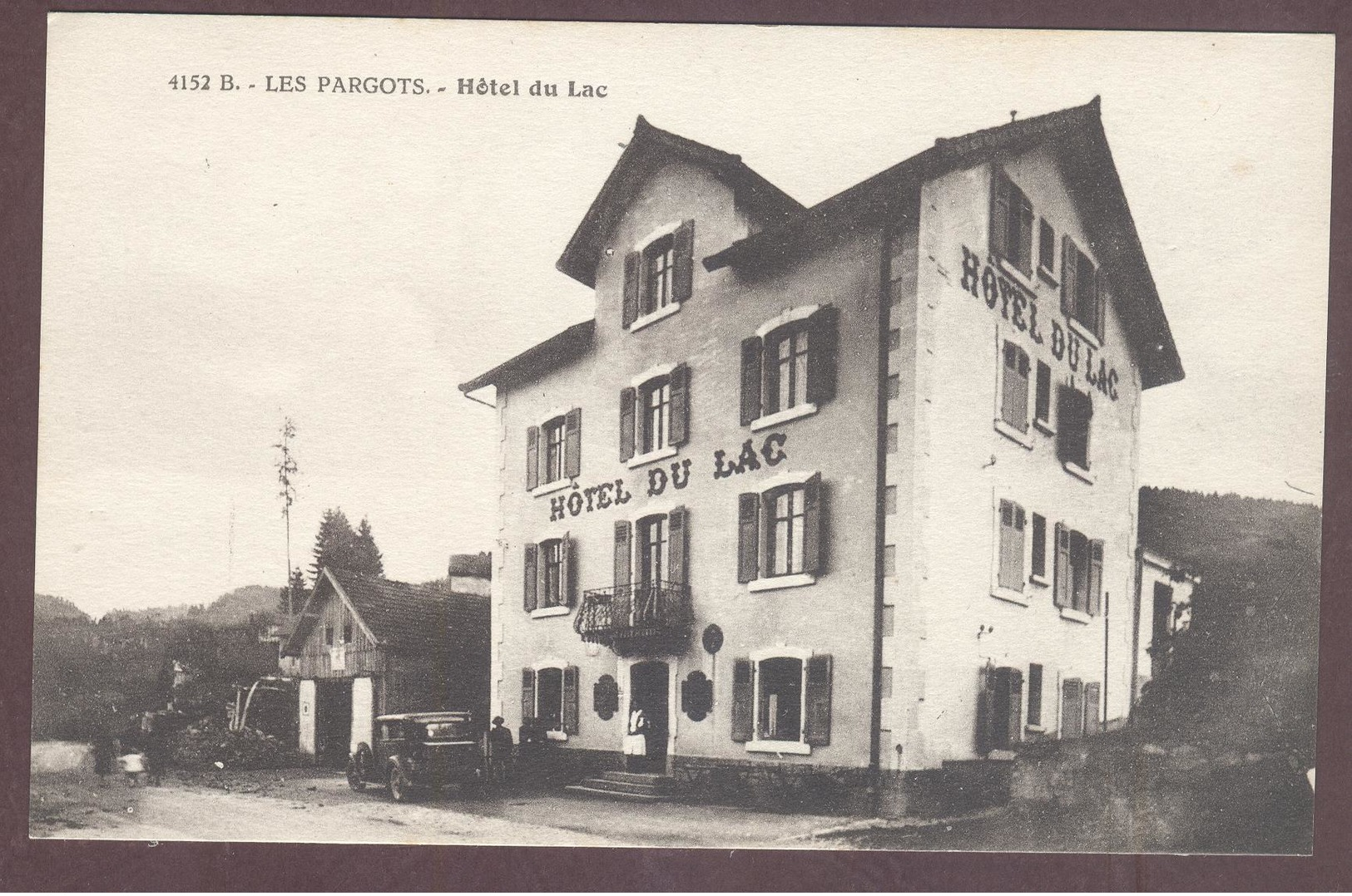 Les Pargots 25130 Villers-le-Lac *  Hôtel Du Lac * Doubs 25130 VILLERS LE LAC. - Autres & Non Classés