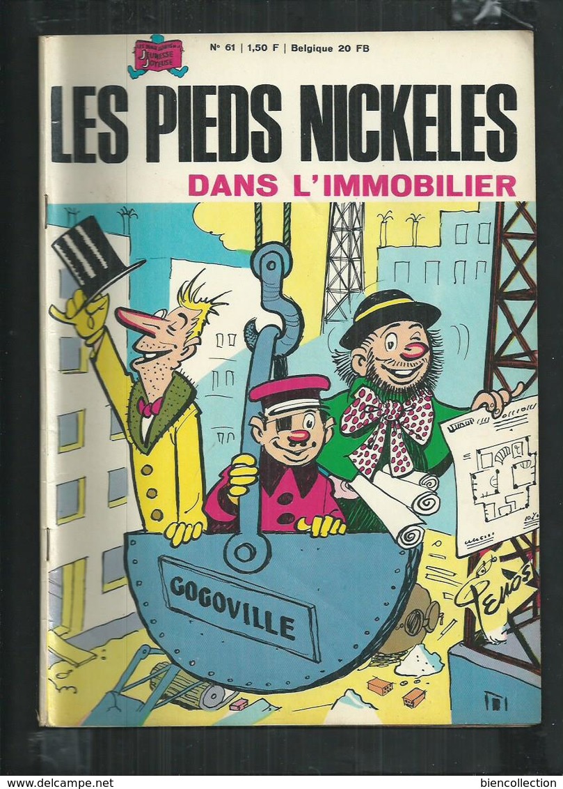 Edition Originale Les Pieds Nickelés Dans L'immobilier No 61 - Pieds Nickelés, Les