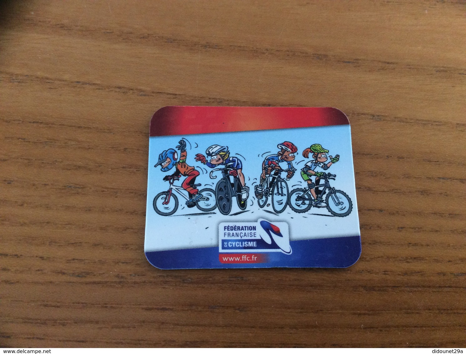 Magnet "FÉDÉRATION FRANÇAISE DE CYCLISME" (ffc) - Magnets