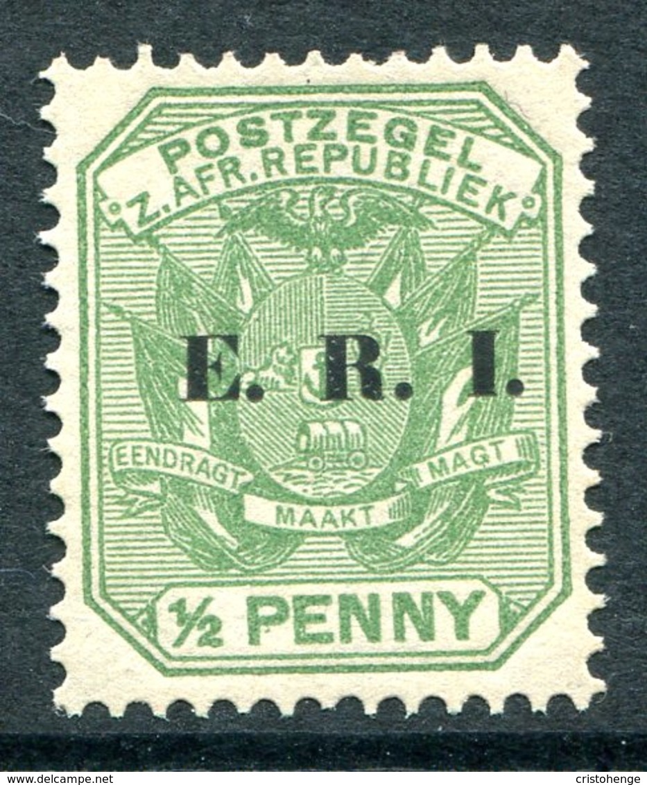 Transvaal - South Africa - 1901 E.R.I. Overprints - ½d Green HM (SG 238) - Transvaal (1870-1909)