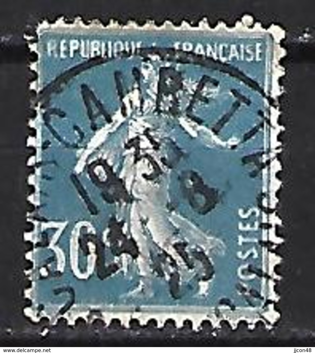 France 1924-25  Semeuse (o) Yvert 192 - 1906-38 Semeuse Con Cameo
